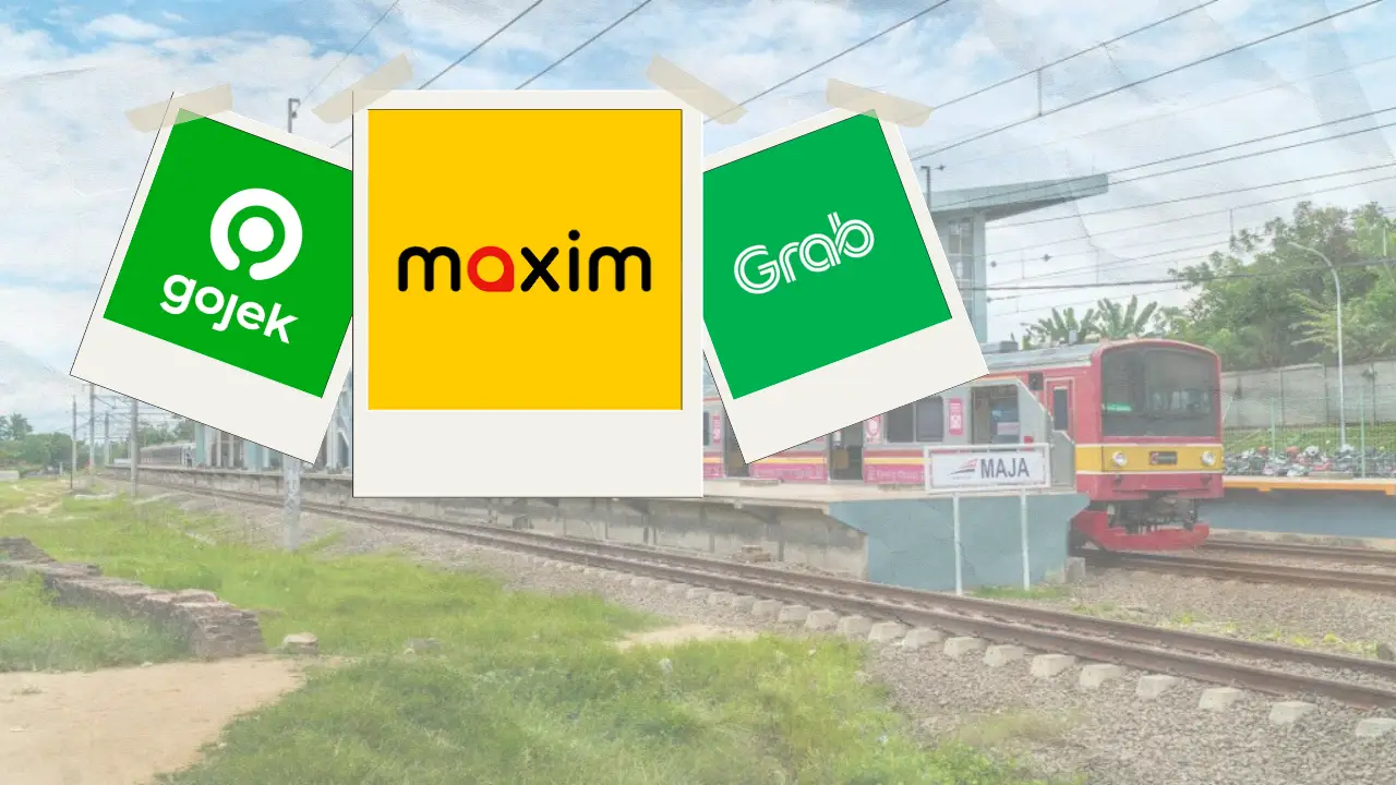 Apakah Bisa Pesan Ojek Online di Stasiun Maja?